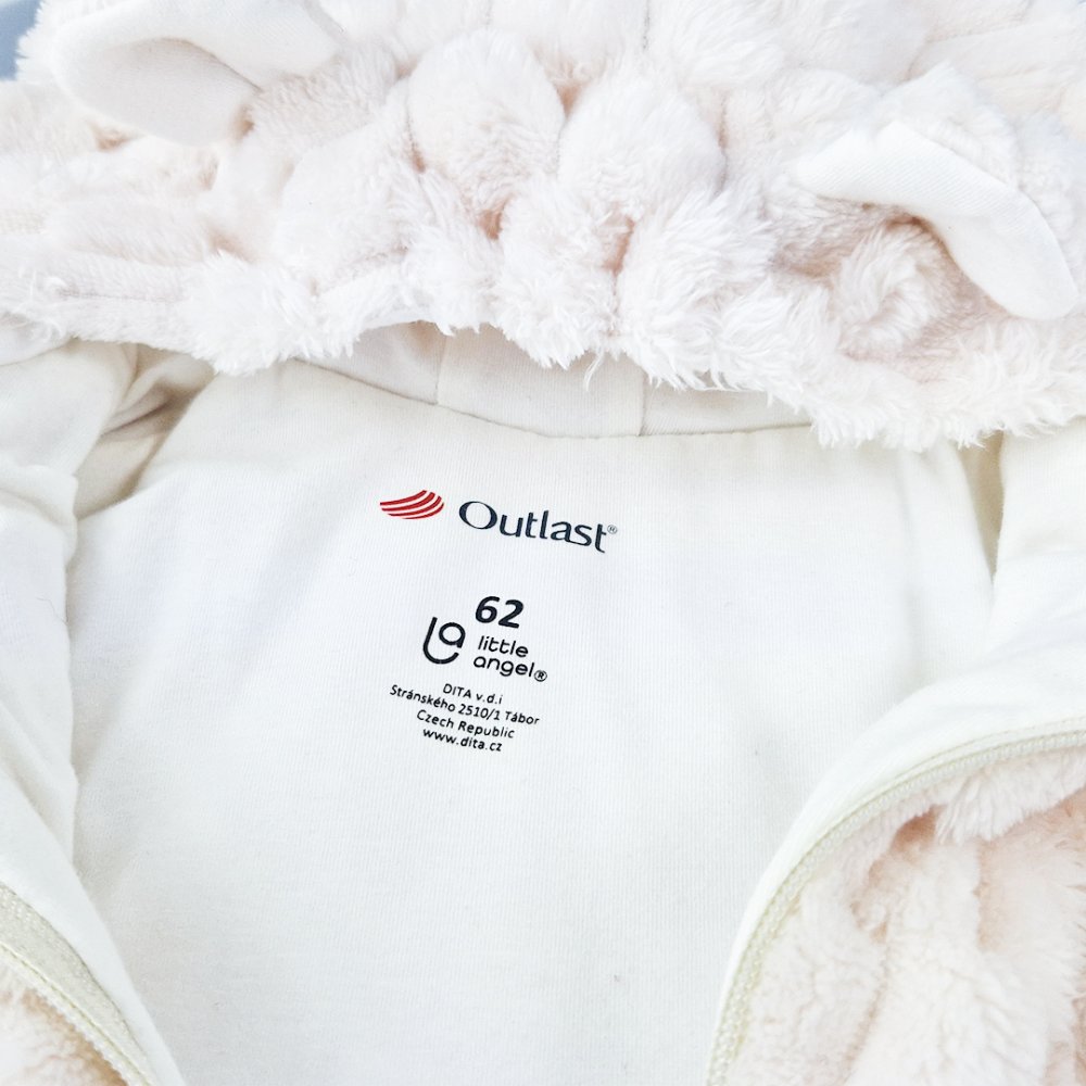 Tutina MAZLÍK Outlast® - panna/caffè latte 80 - immagine 3