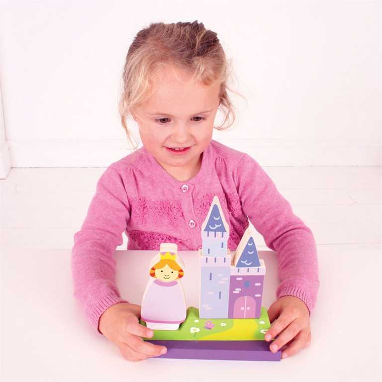 Bigjigs Toys Magnetické vertikální puzzle zámek (obrázek 4)