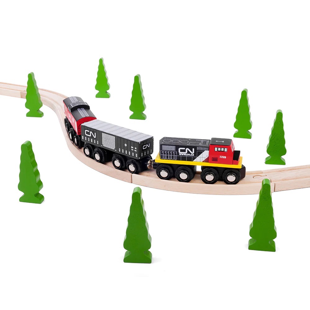 Bigjigs Rail CN nákladní vlak + koleje (obrázek 5)