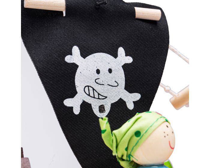 Bigjigs Toys Pirátská loď s piráty (obrázek 6)
