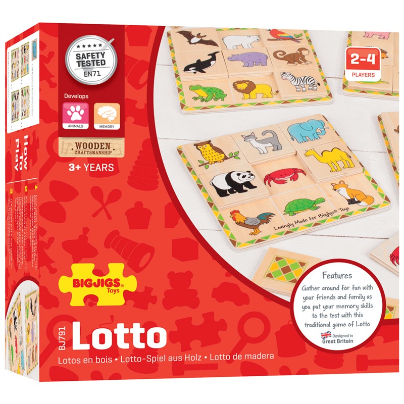 Bigjigs Toys Loto (obrázek 4)