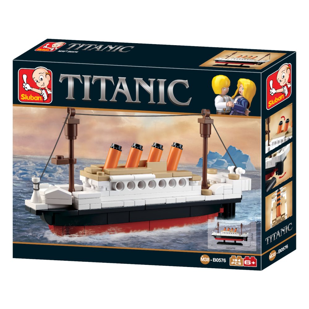 Sluban Titanic M38-B0576 Titanic malý (obrázek 5)