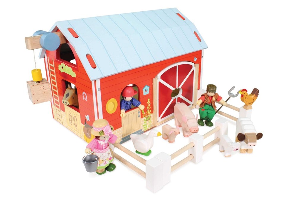 Le Toy Van Stodola červená (obrázek 3)