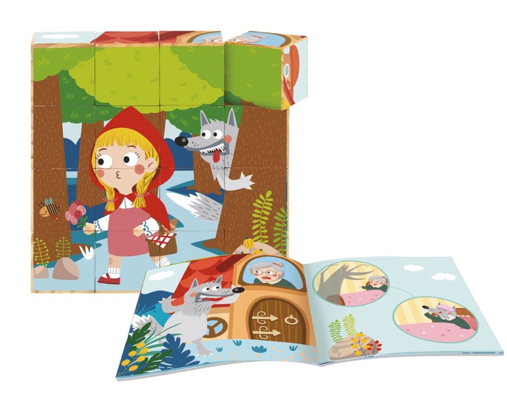 2Kids Toys Kostky Pohádka o Červené karkulce