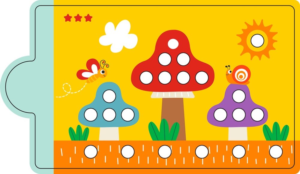 2Kids Toys Magnetická hra Třídění barev s dinosaurem (obrázek 9)