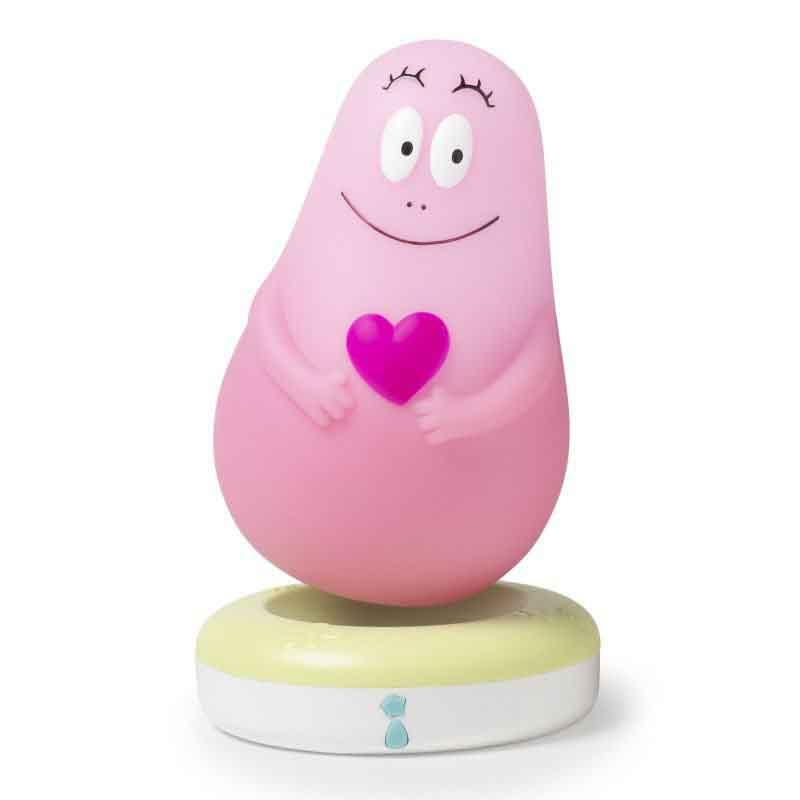 PABOBO Lumière Pour S'endormir Lumilove Barbapapa Ami Lumineux Rose