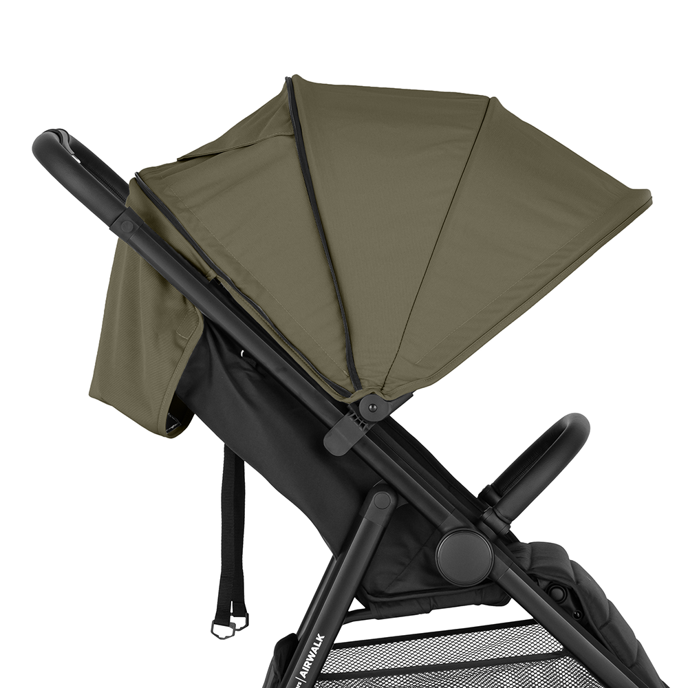 PETITE&MARS Verdeck Für Kinderwagen Airwalk Mature Olive