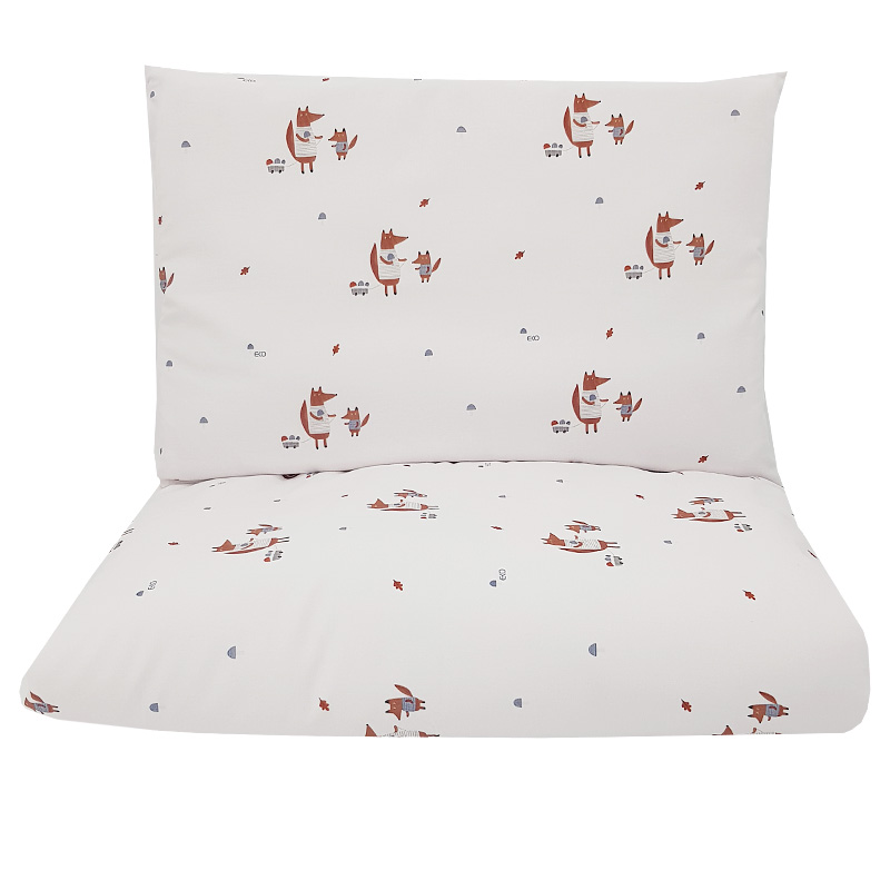 Biancheria Da Letto EKO 2 Pezzi Fox 90x120 Cm + 40x60 Cm