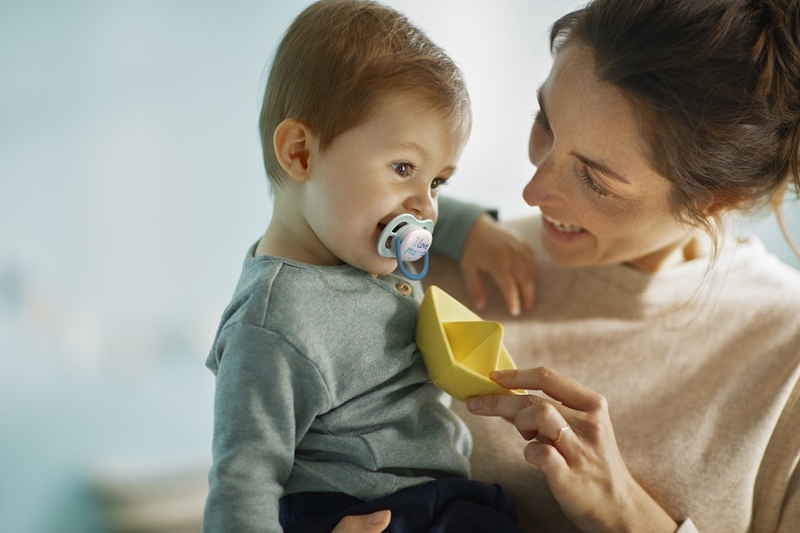 Philips AVENT Smoczek Ultra air Text 0-6m chłopiec, 2 szt - obrazek 4