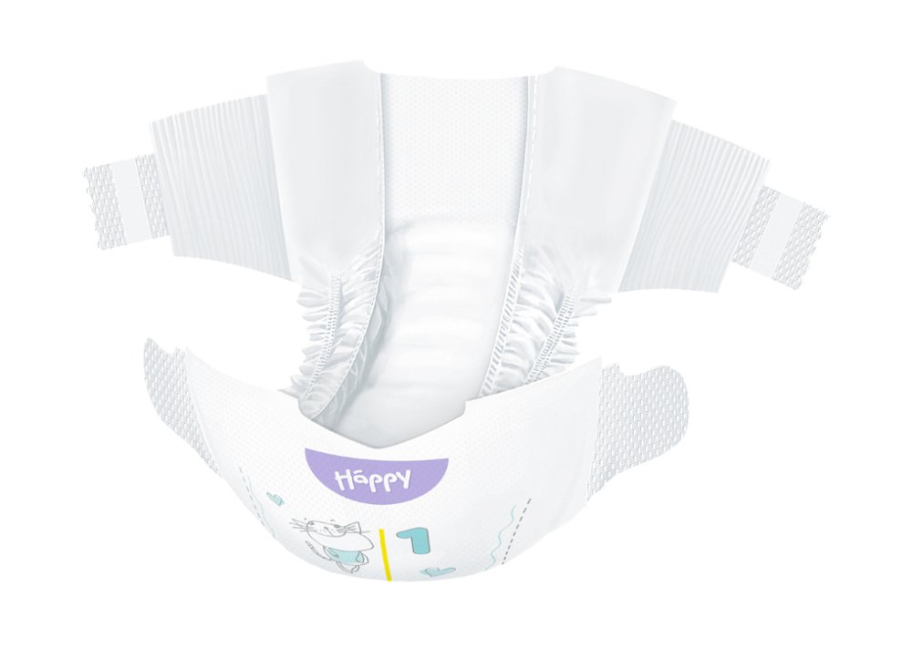 2x BELLA HAPPY Baby Wegwerpluiers Junior Extra Box 15+ Kg 48 St