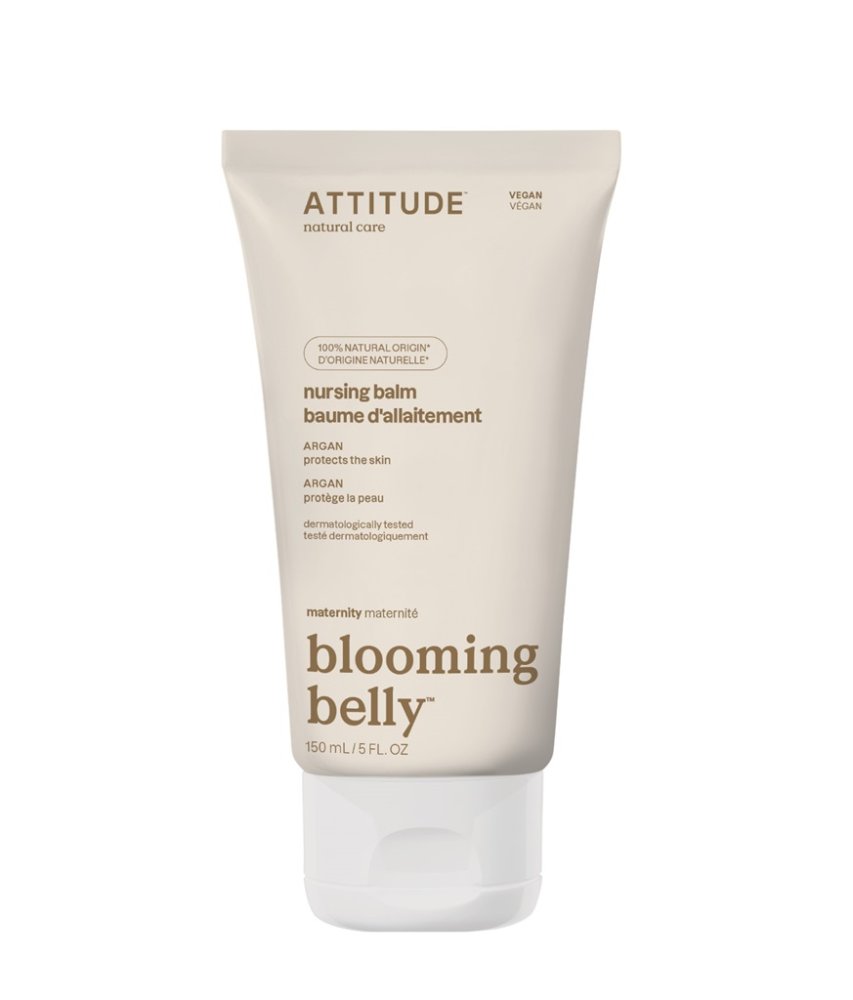 ATTITUDE Blooming Belly Natural Nipple Cream With Argan 150 Ml