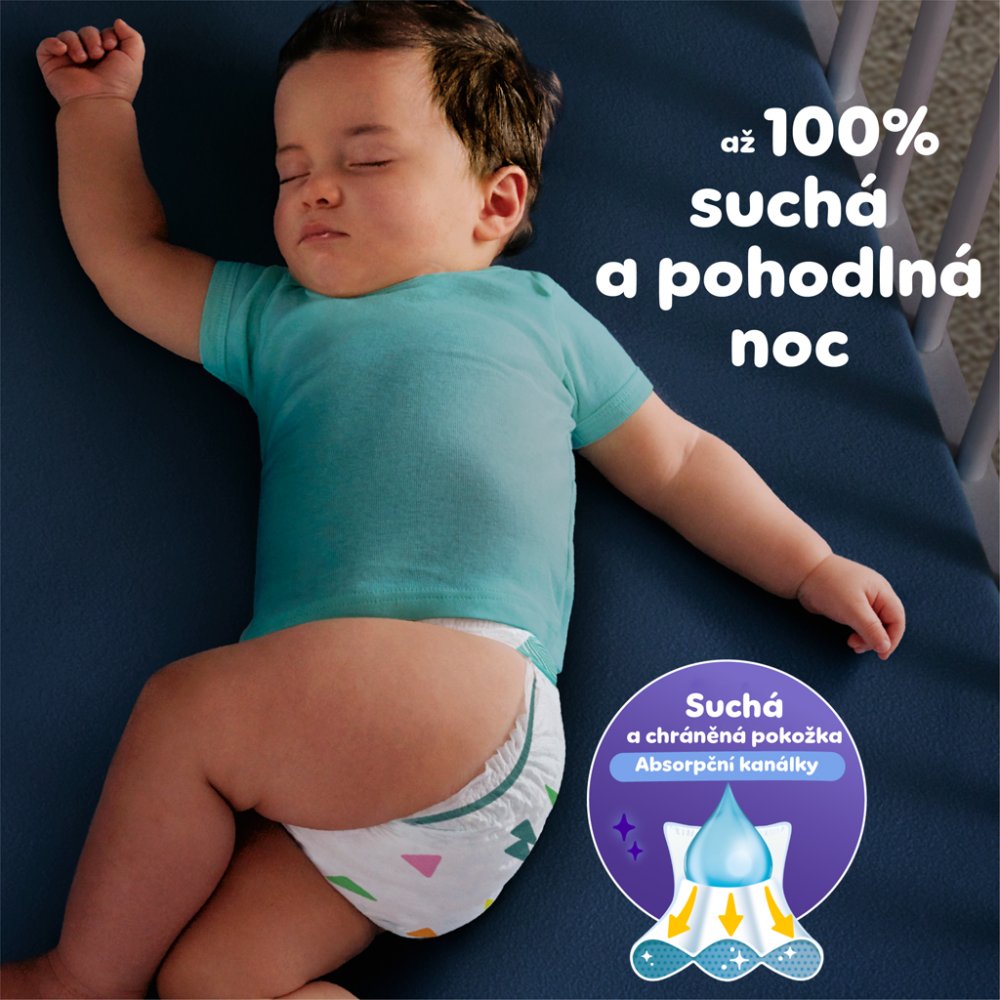 PAMPERS Active Baby Scutece De Unică Folosință 4 (9-14 Kg) 132 Buc