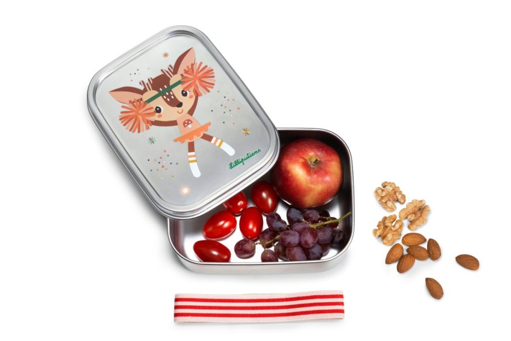 Lilliputiens - boîte à goûter inox - faon Stella – Image 4