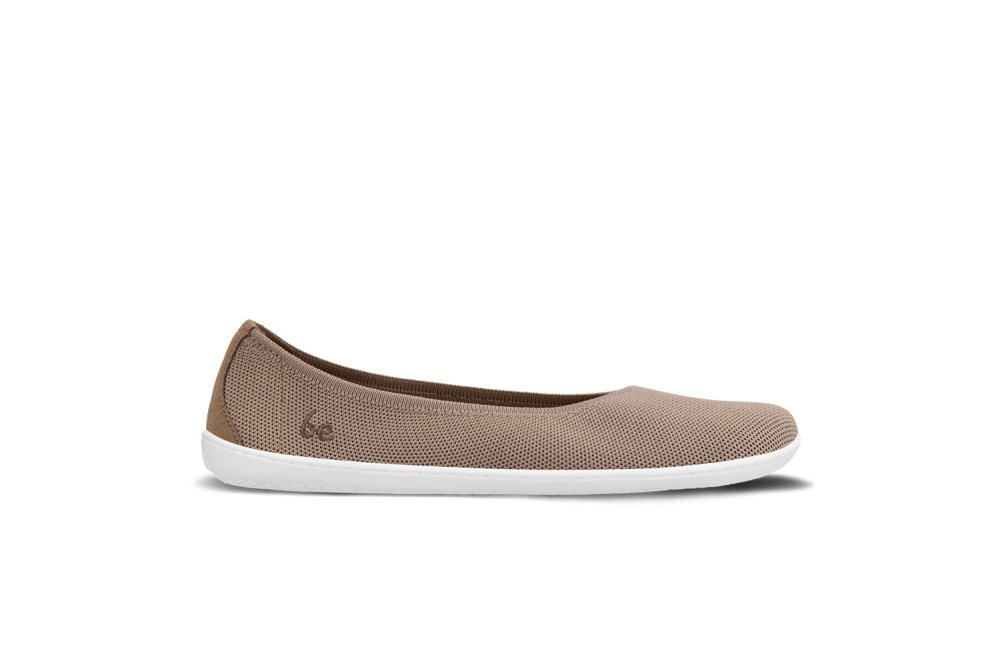 Barefoot Baleríny Be Lenka Delight - Biscuit Brown 37 Brown