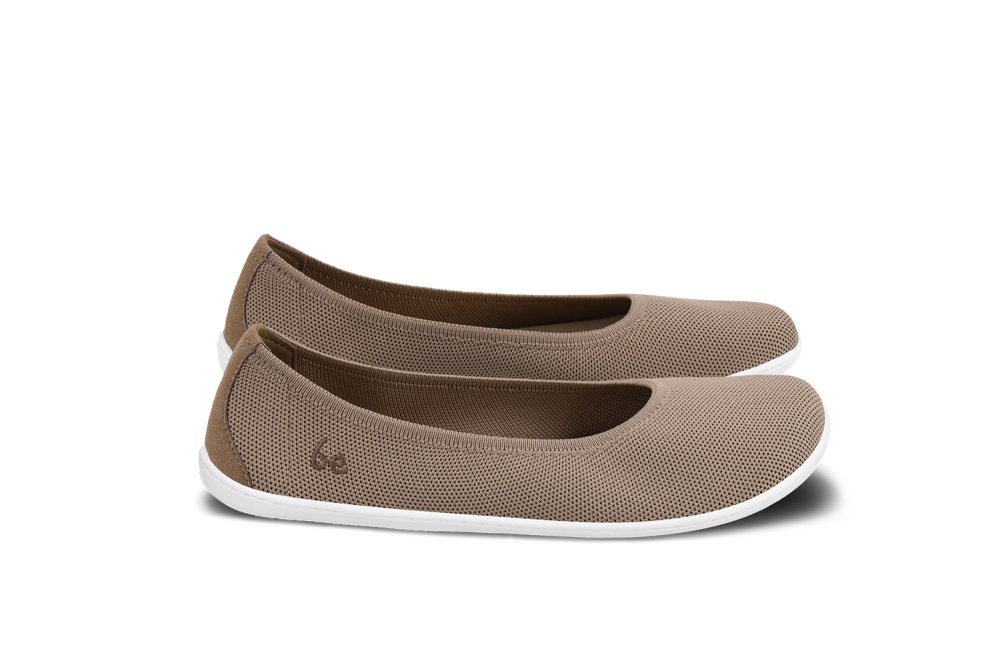 Barefoot Baleríny Be Lenka Delight - Biscuit Brown 37 Brown