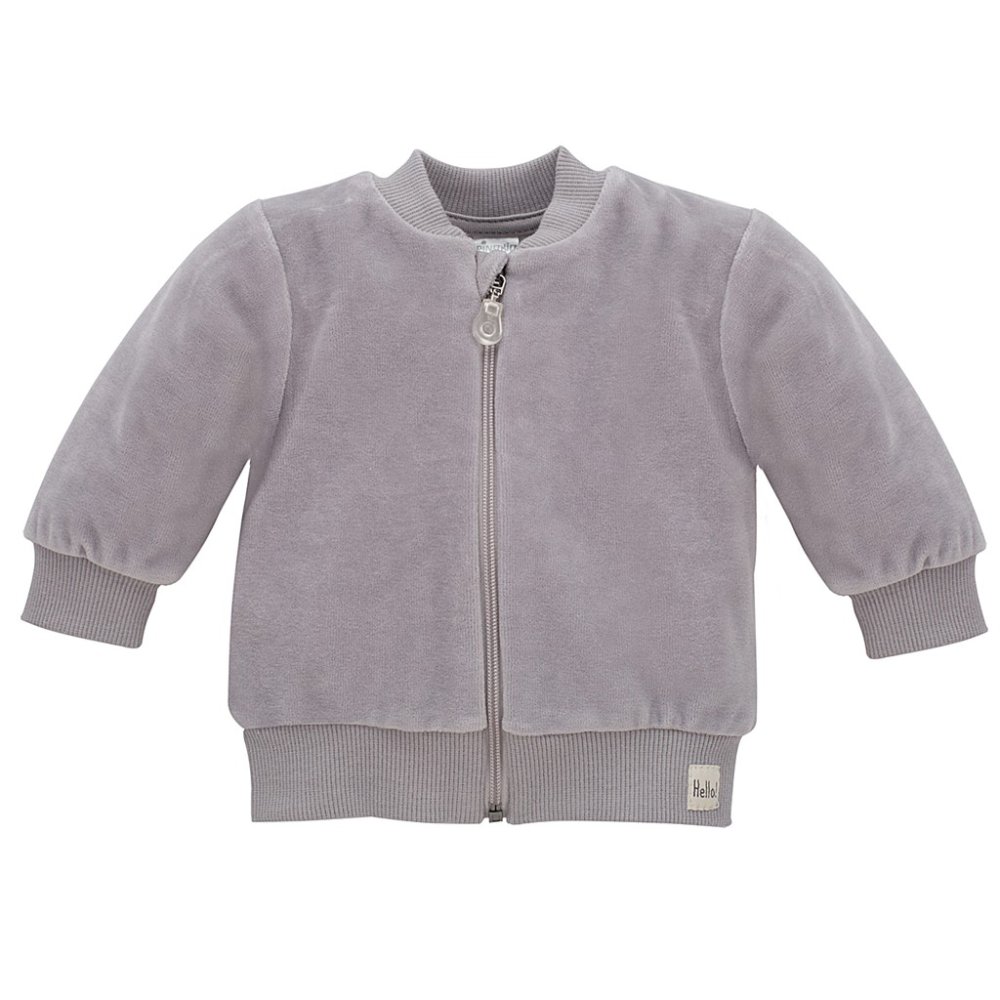 PINOKIO HELLO UNI felpa con zip, grigio, taglia 86