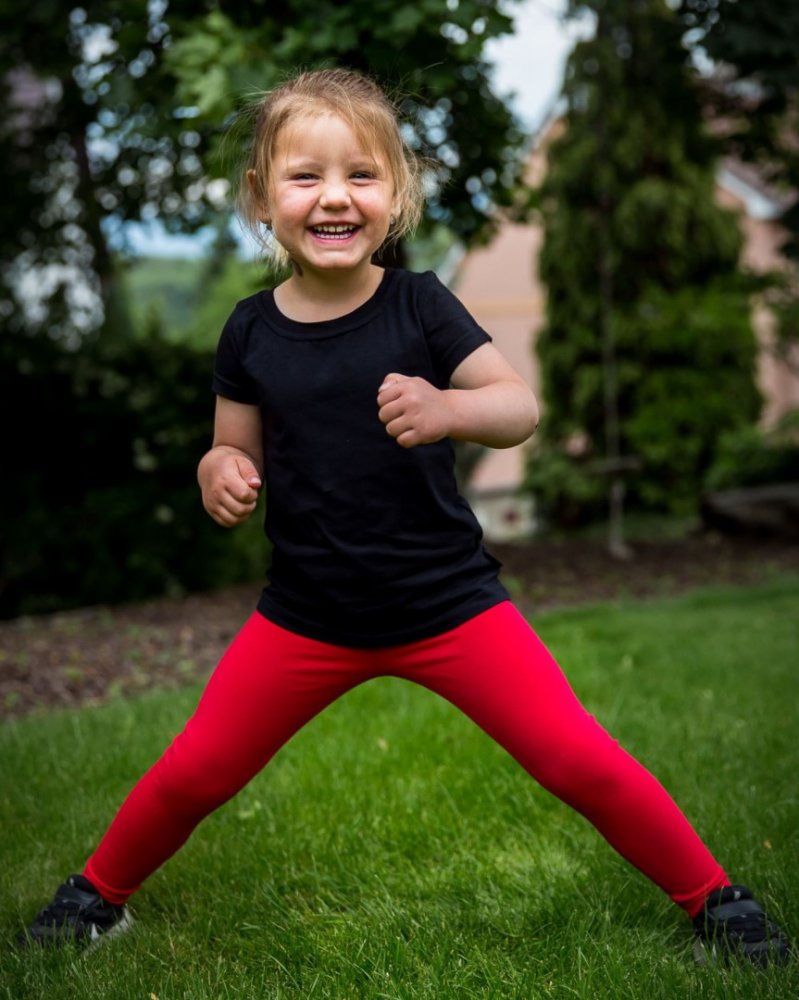 T-shirt manches courtes pour filles, noir 134 – Image 3