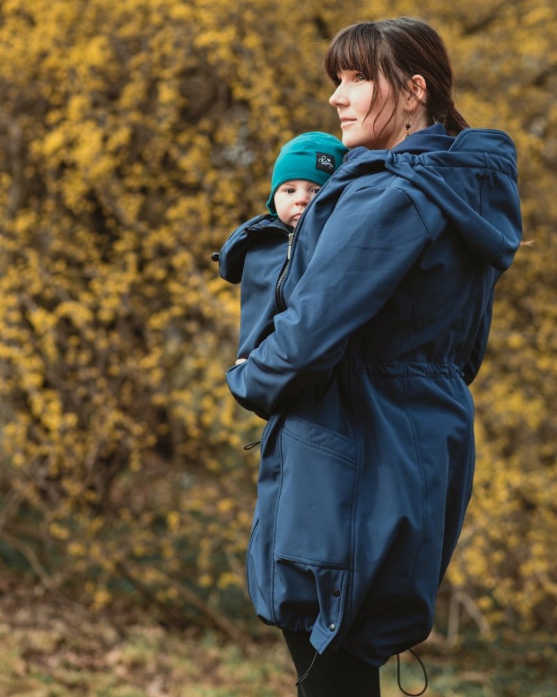 Softshell viselő dzseki Andrea + Body bélés, sötétkék M - Image 4