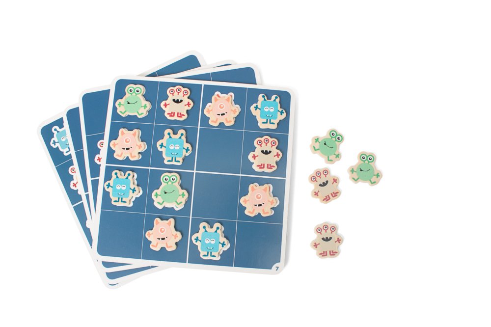 Sudoku en bois - Monstres – Image 4