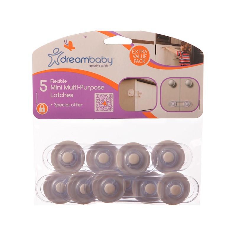 DREAMBABY Loquet multifonctionnel 5 pièces blanc – Image 3