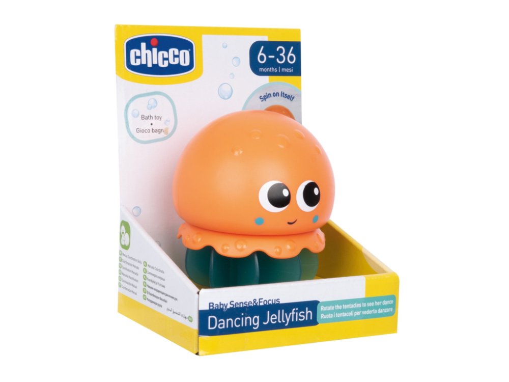 CHICCO Jouet de bain Méduse dansante 6m+ – Image 5
