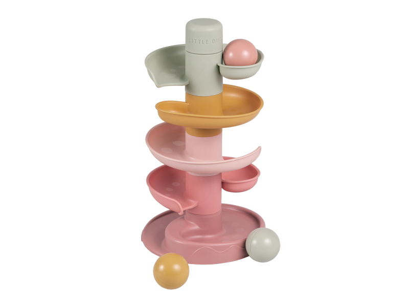 LITTLE DUTCH Dráha kuličková Pink (obrázek 3)