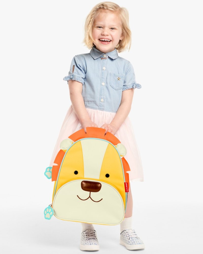 SKIP HOP Zoo Sac à dos pour la maternelle Lion 3 ans et + – Image 4