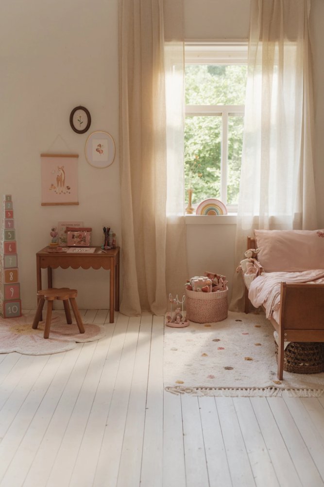 LITTLE DUTCH Kostka textilní Fairy garden (obrázek 3)