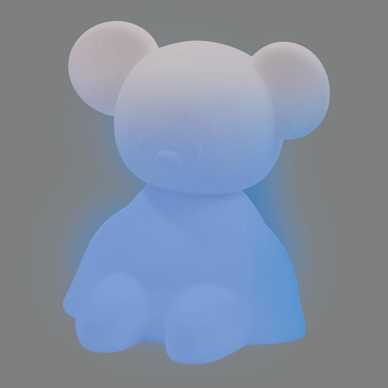 NATTOU Luce notturna in silicone con sensore di pianto Lapidou topolino - immagine 4