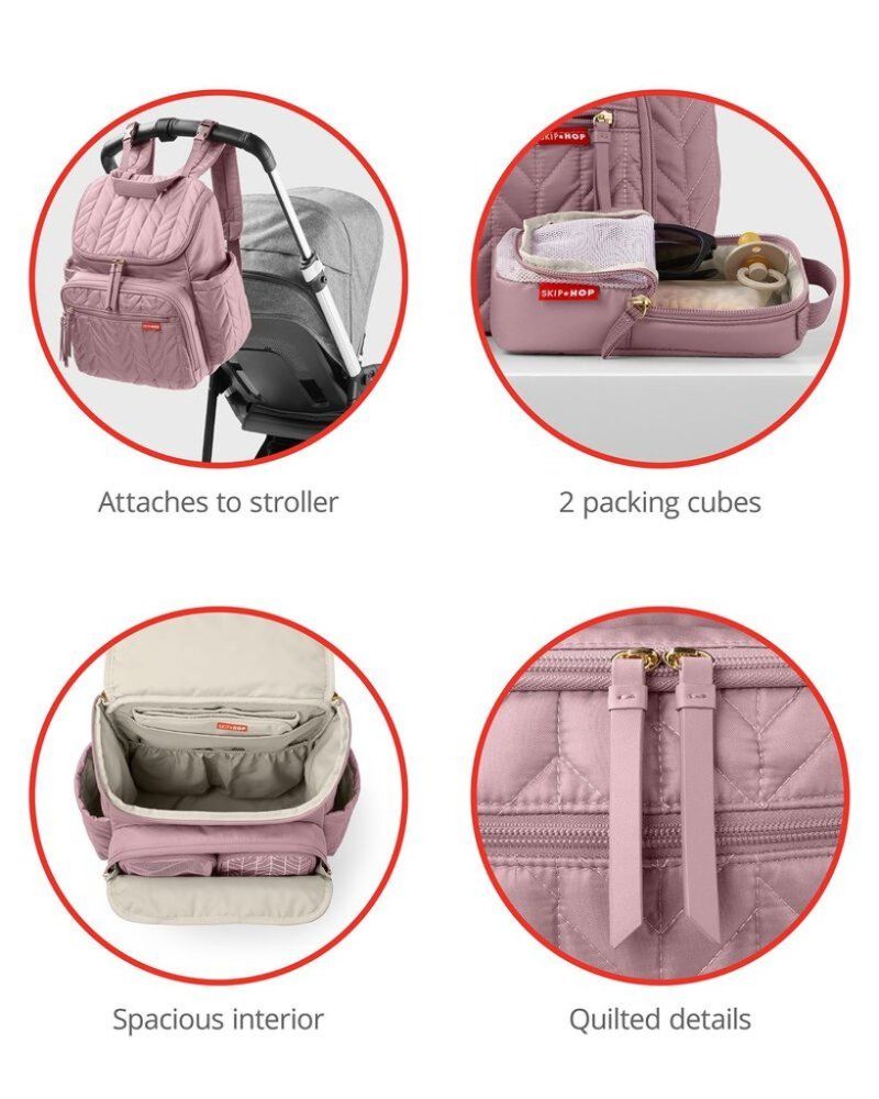 SKIP HOP Borsa fasciatoio/zaino Forma Muave Mist - immagine 5