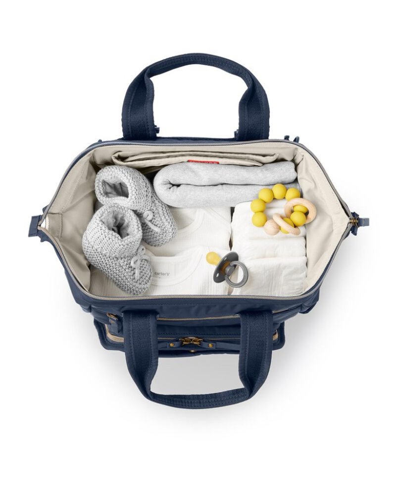 SKIP HOP Borsa fasciatoio/zaino Mainframe Midnight Navy - immagine 4
