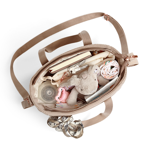 BABYONO Borsa fasciatoio Carmen - beige - immagine 4
