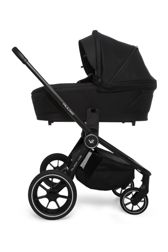 MUUVO Wózek wielofunkcyjny Quick 4.0 Classic black zestaw 2w1 - obrazek 3