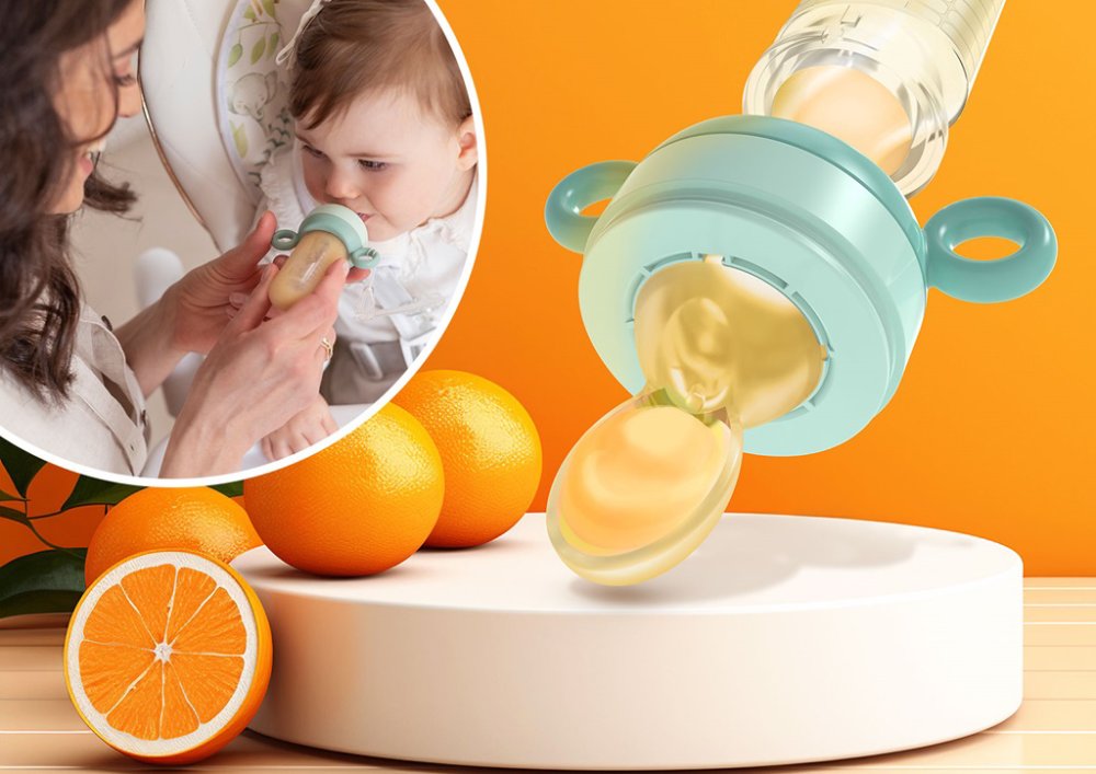 NENO Tétine en silicone pour l'alimentation avec cuillère Gusto 2 en 1 – Image 6