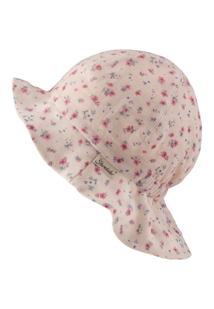 STERNTALER Cappellino con lacci fiori bambina 43 cm-5-6 m - immagine 4