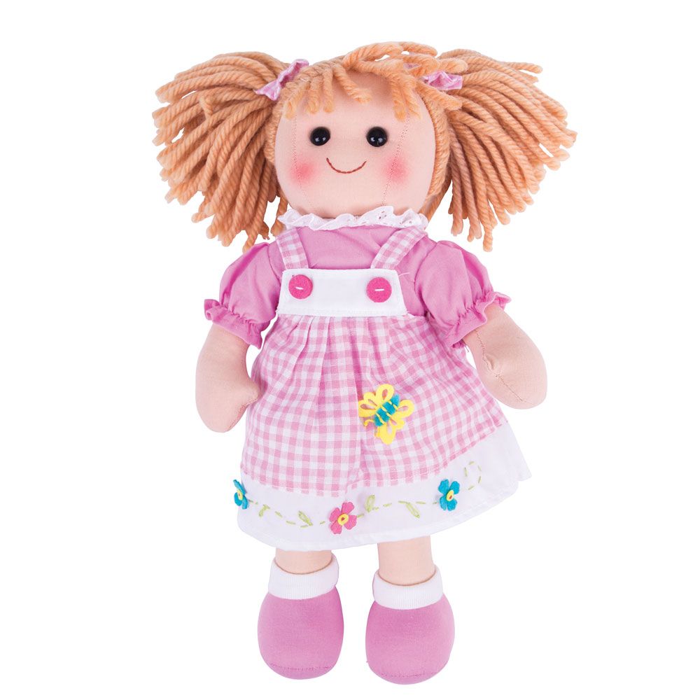 Bigjigs Toys Lalka szmaciana Ewa 34 cm