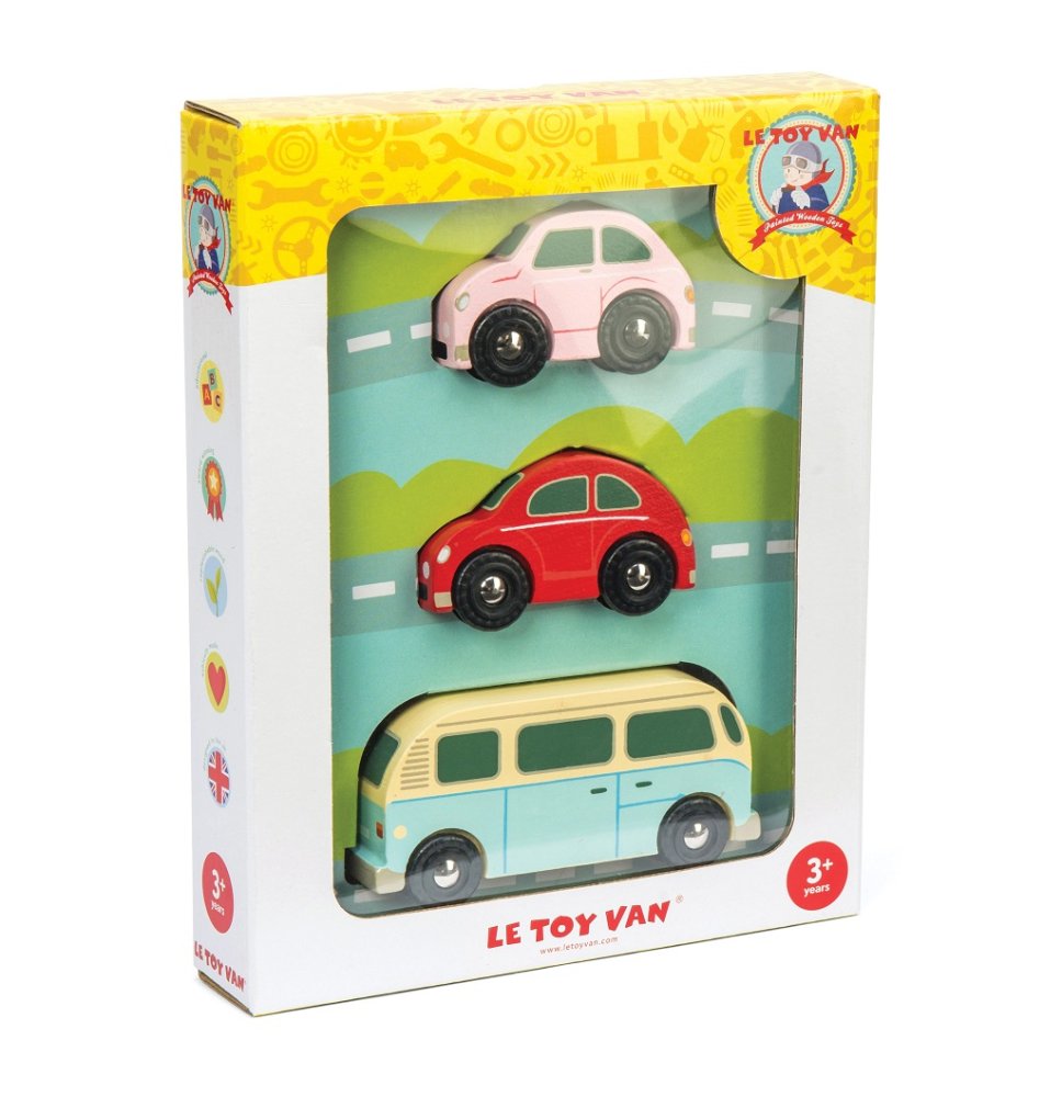 Le Toy Van Set de coches Retro - Imagen 5