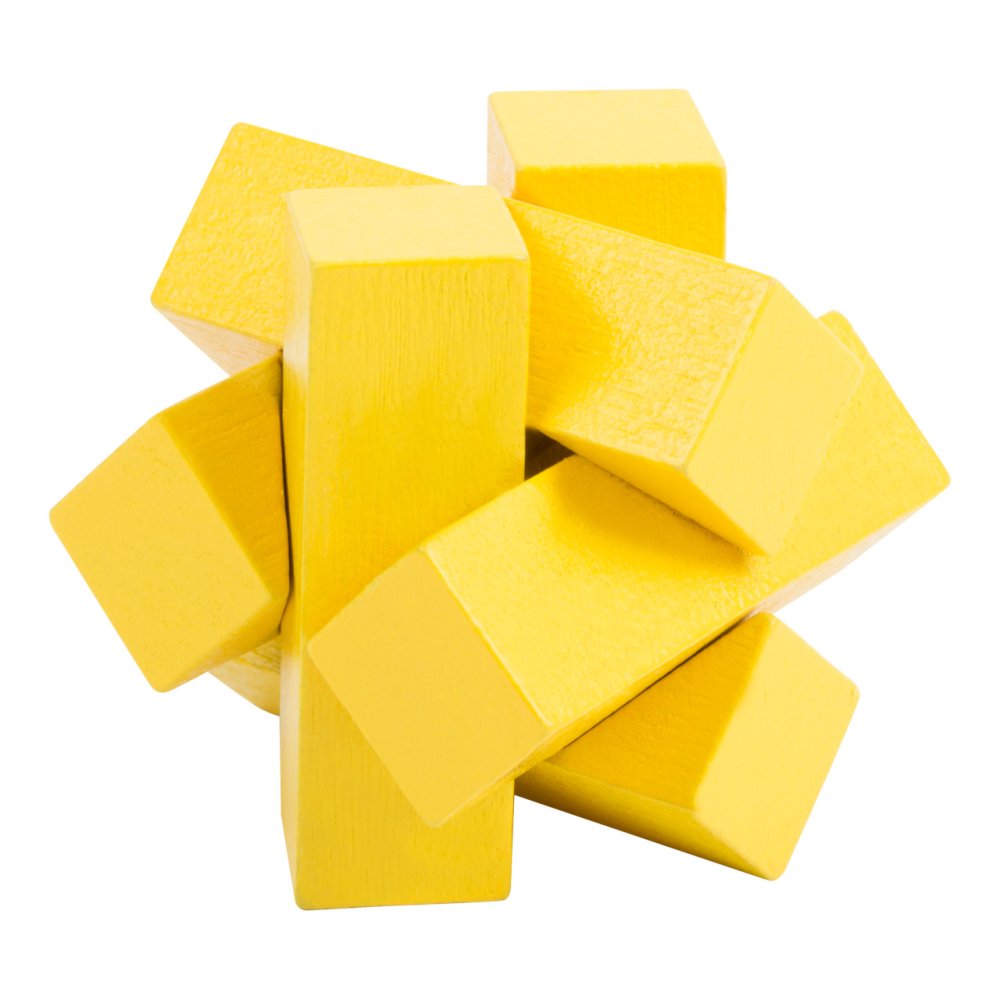 small foot Buntes Geduldsspiel 1 Stk. gelber Stern