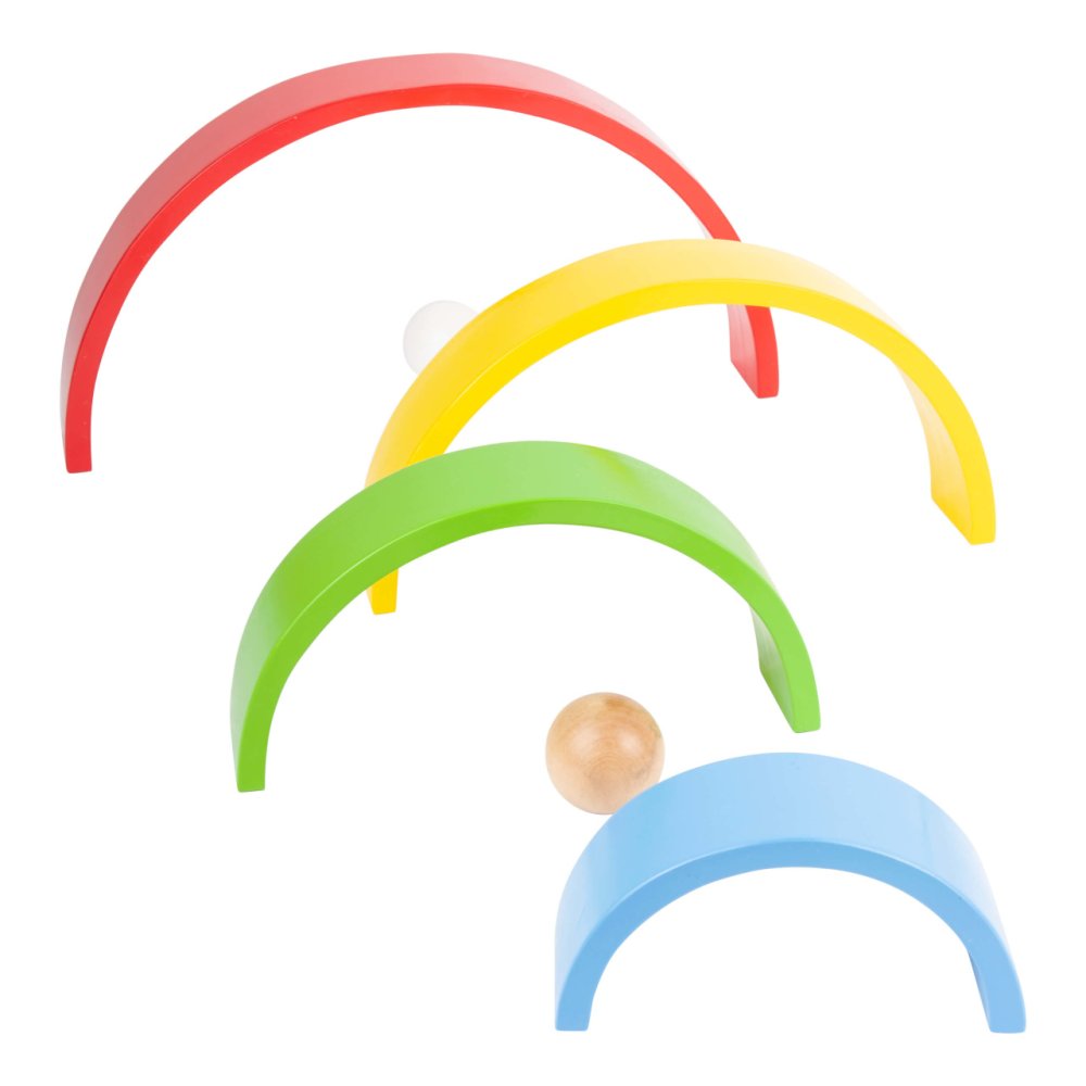 small foot Dřevěná skládací duha XL (obrázek 8)