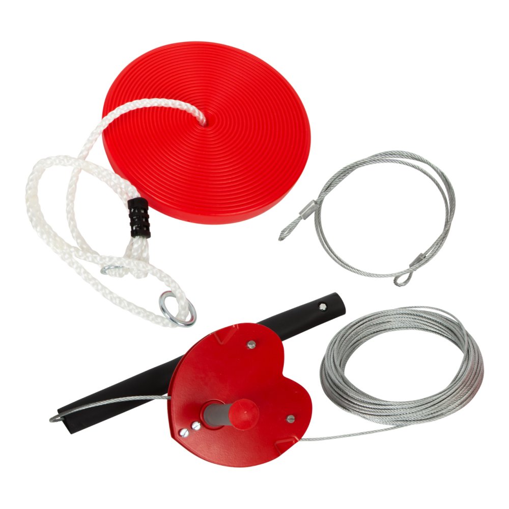 small foot Kolejka linowa z huśtawką - obrazek 3