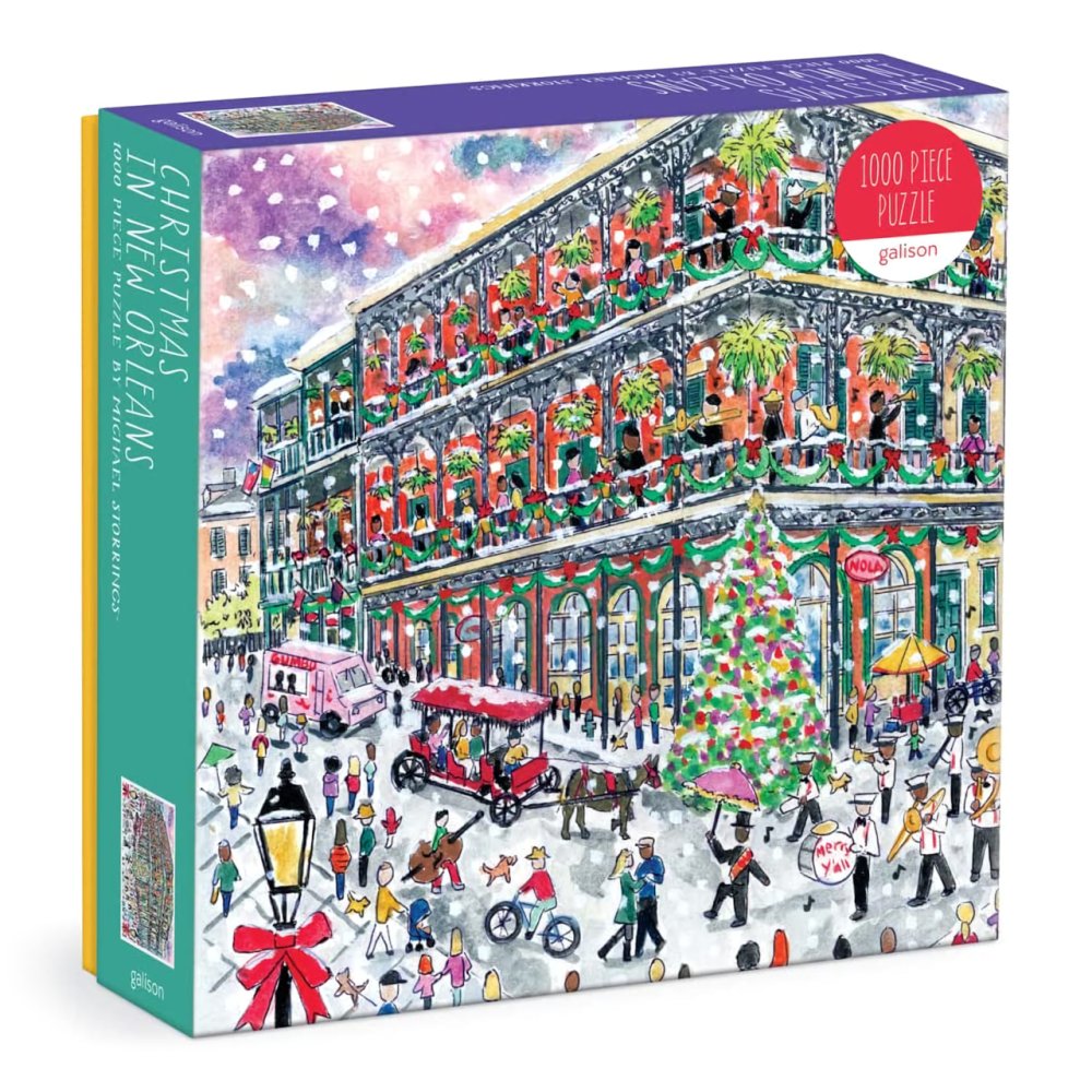 Puzzle Galison Noël à la Nouvelle-Orléans 1000 pièces