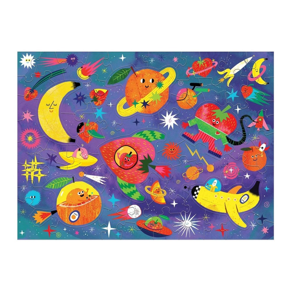 Puzzle Mudpuppy Fruits de l'espace parfumés 60 pièces – Image 3