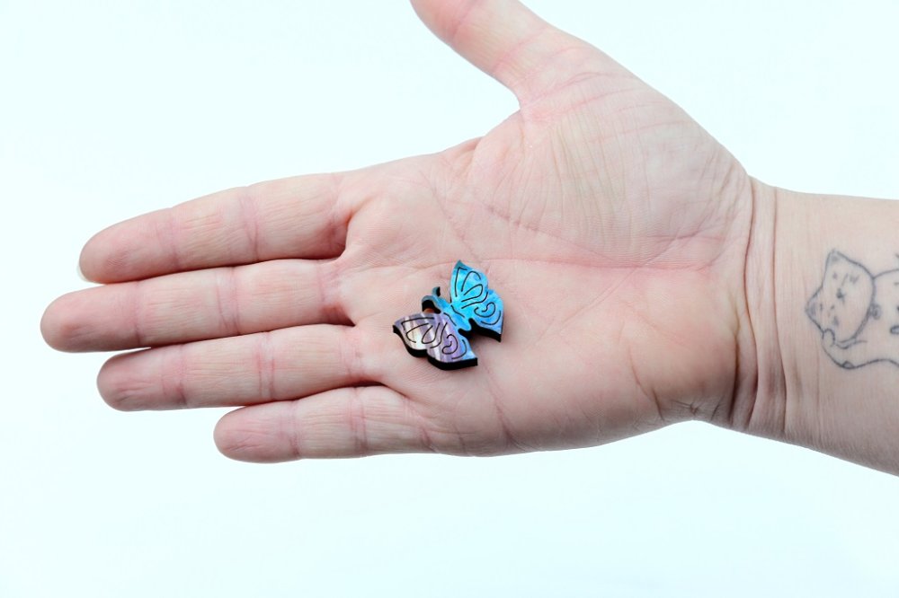 EscapeWelt Puzzle de Madera Mariposa 500 piezas - Imagen 3