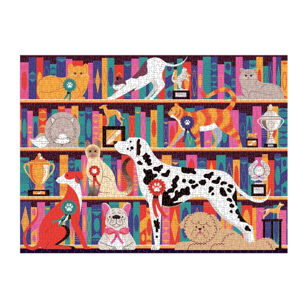 Galison Puzzle Háziállatok a kiállításon 1000 darabos - Image 2