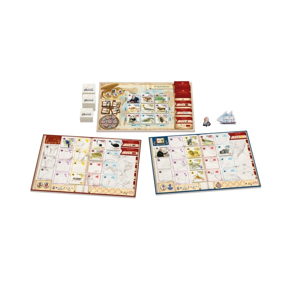 Dino Juego Familiar Tras las huellas de Darwin - Imagen 5