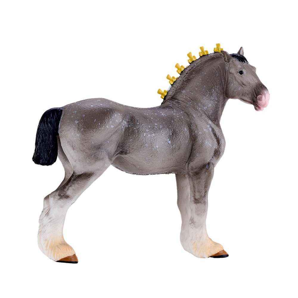 Mojo Koń rasy Shire siwy deresz - obrazek 6