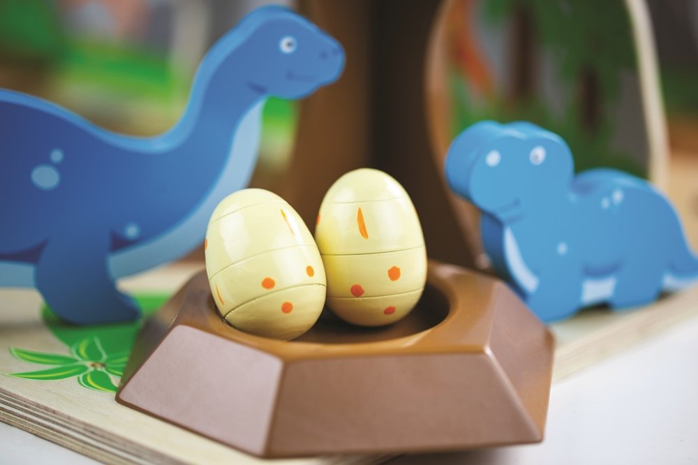 Bigjigs Toys Dinopark Wyspa Dinozaurów - obrazek 3