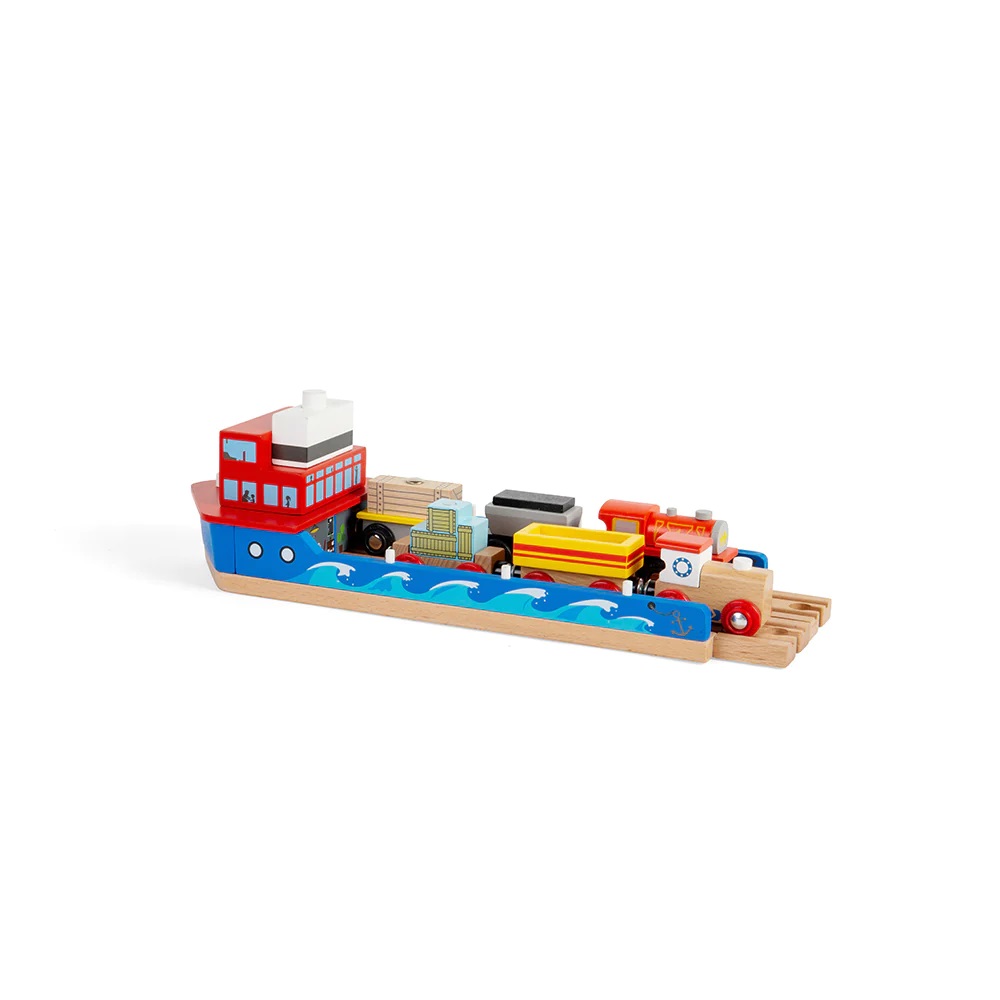 Bigjigs Rail Transport fluvial ferroviaire – Image 3