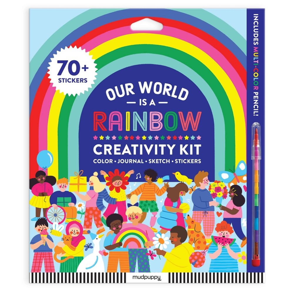 Mudpuppy Kreatív készlet A mi szivárványos világunk