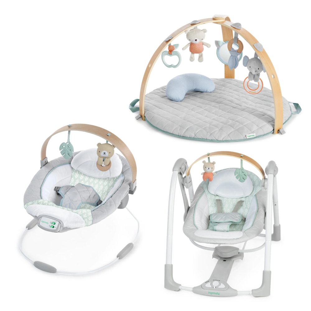 INGENUITY Konvertierbare Reiseschaukel mit Melodie Cozy Spot™ 0m+ bis 9kg – Bild 7